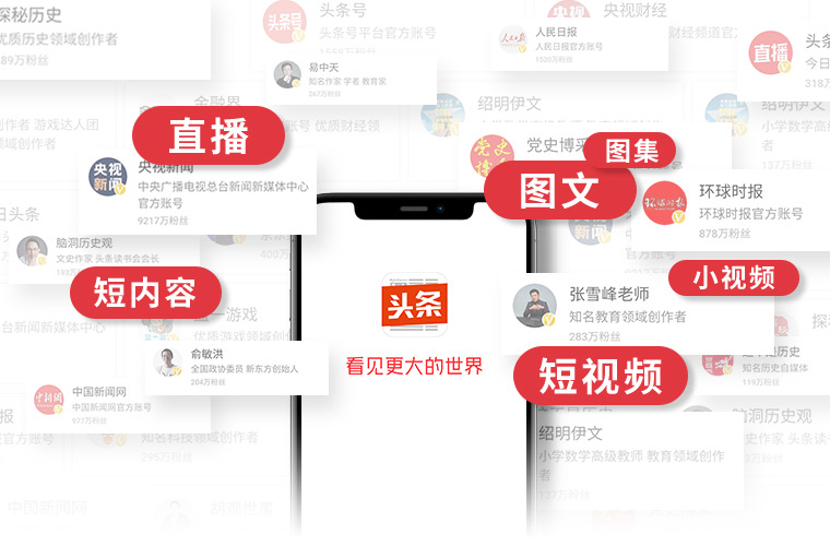 10000+優(yōu)質(zhì)頭條媒體資源，助力頭條優(yōu)化