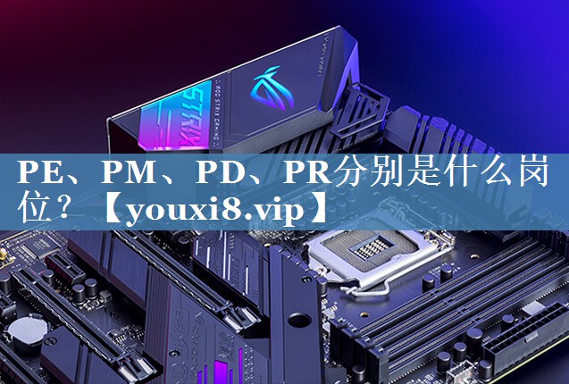 PE、PM、PD、PR分別是什么崗位？